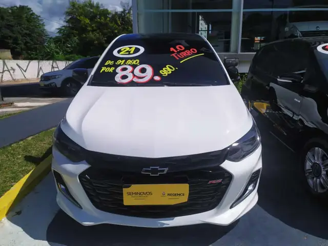 Carro Chevrolet Onix Plus 2021 1.0 Turbo (Flex) (Aut)