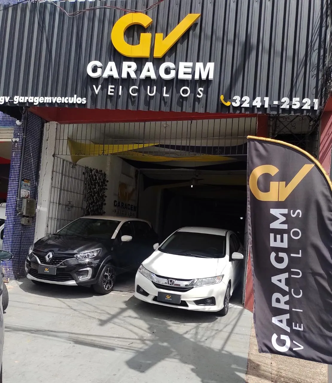 Fachada da loja GARAGEM VEICULOS - Belém - PA