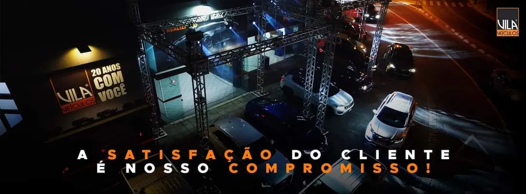 Fachada da loja Vila Veiculos - Guaratinguetá - SP