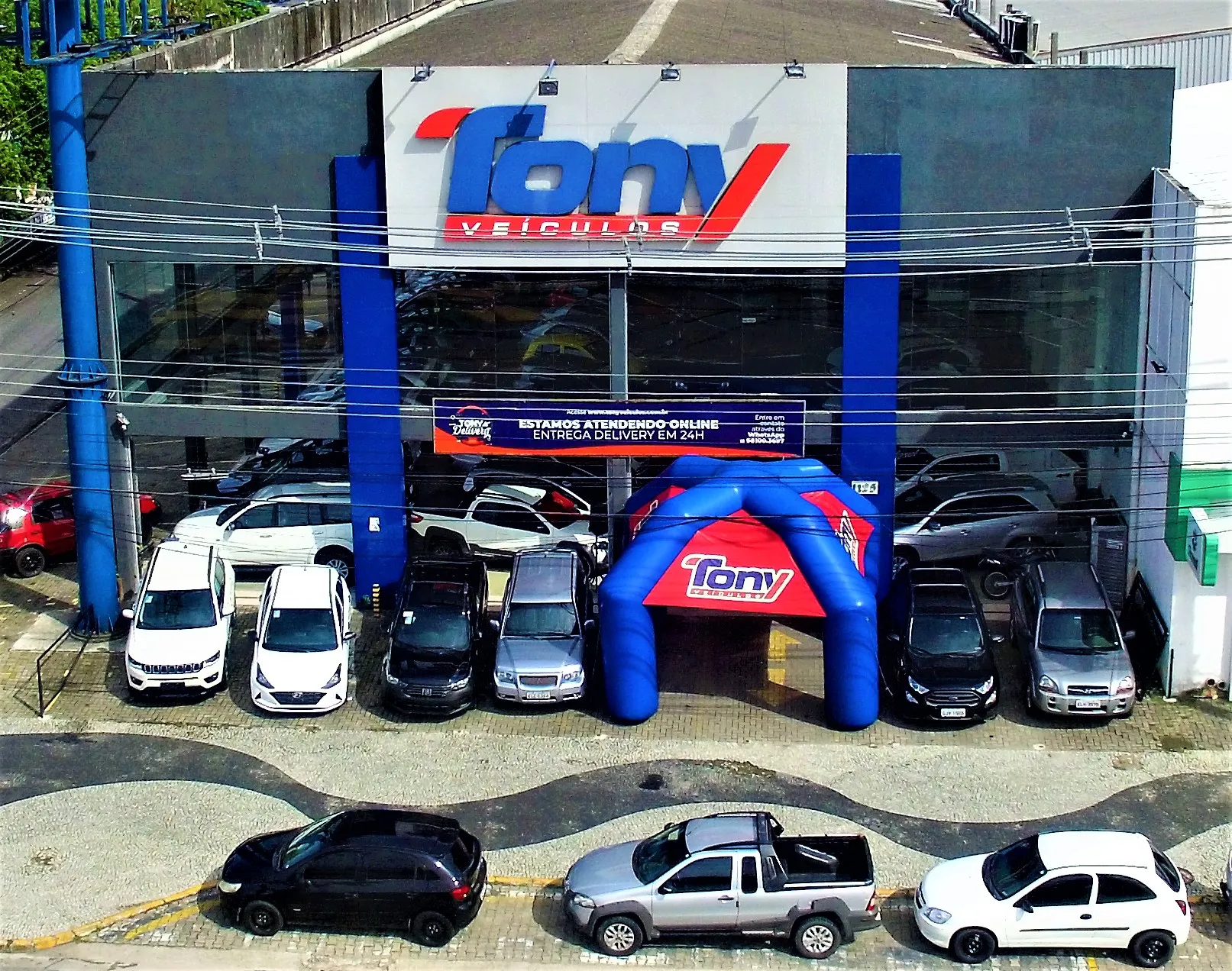 Fachada da loja Veículos à venda em TONY VEÍCULOS (CARAGUATATUBA)  - Caraguatatuba - SP | Mobiauto