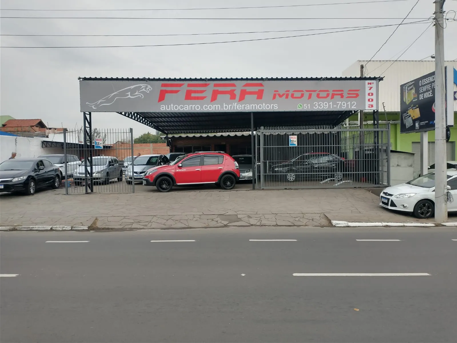 Fachada da loja Fera Motors - Porto Alegre - RS