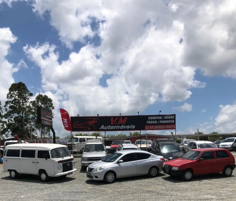 Fachada da loja VM AUTOMOVEIS - Indaial - SC