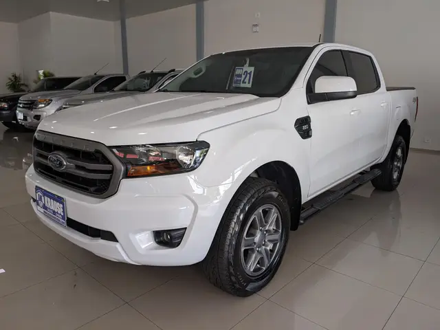 Carro Ford Ranger Cabine Dupla 2021 XLS 2.2 Turbodiesel 4x4 (Aut)