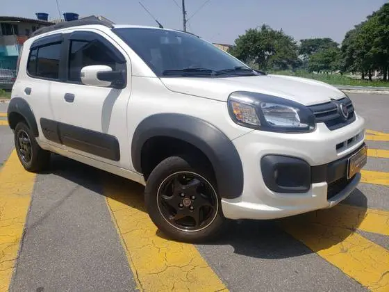 Carro Fiat Uno 2017 Way 1.0 Firefly (Flex)