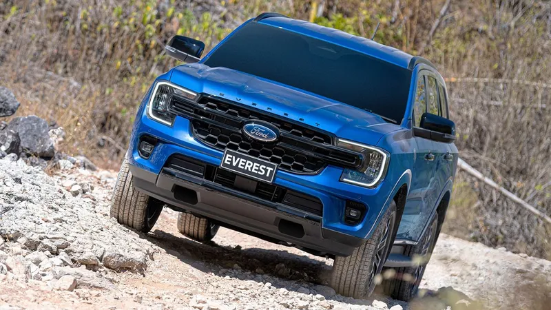 SUV da Ranger, novo Ford Everest está pronto contra Commander e SW4