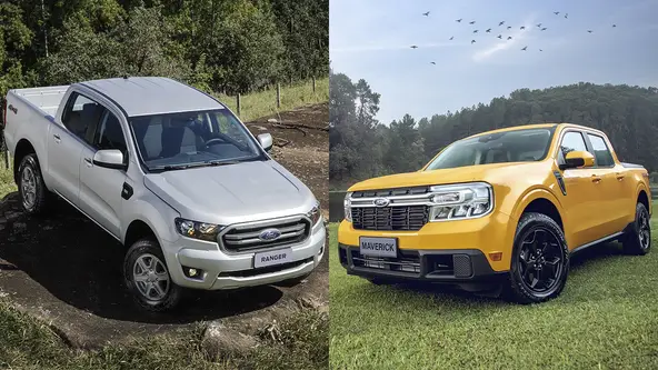 Nesta disputa caseira na faixa de R$ 240.000, picapes da Ford custam praticamente o mesmo, mas possuem propostas bem diferentes. Qual delas você teria na garagem?