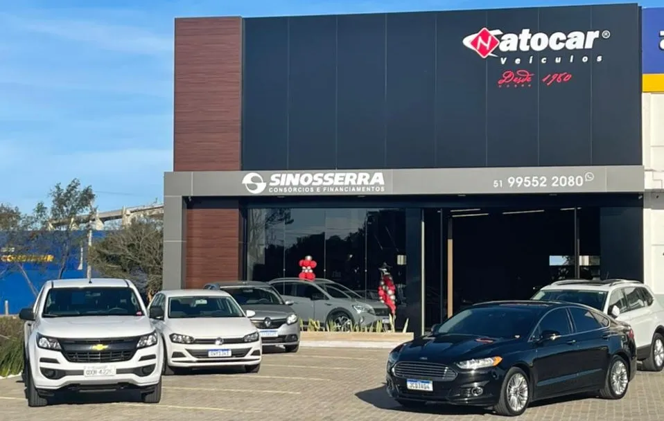 Fachada da loja Natocar Veículos - Xangri-Lá - RS