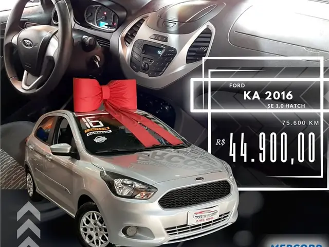 Carro Ford Ka 2016 SE 1.0 (Flex)