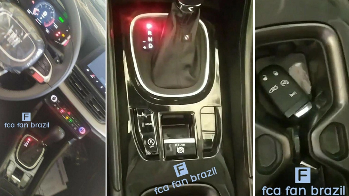 Imagens vazadas do SUV cupê mostram que interior herda muitas peças do Pulse, mas carrega mimos do Renegade para justificar preço maior 
