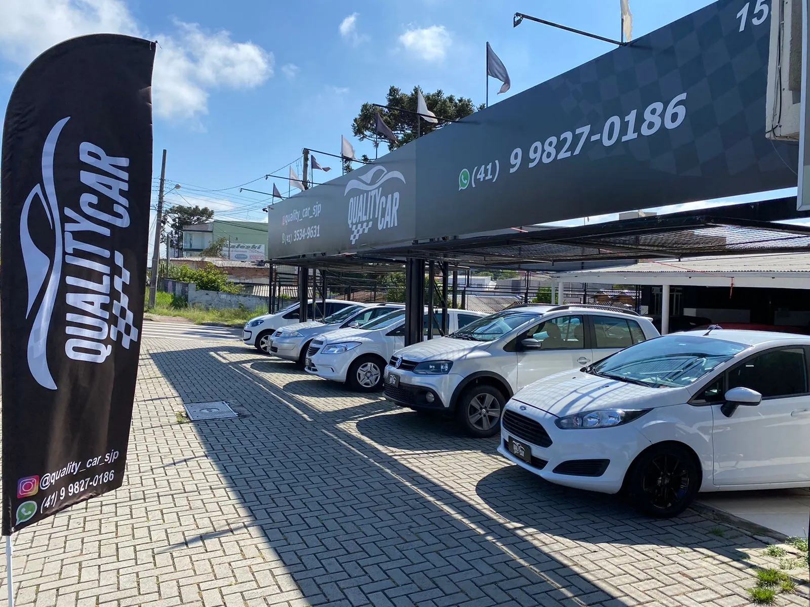 Fachada da loja QUALITY CAR - São José dos Pinhais - PR