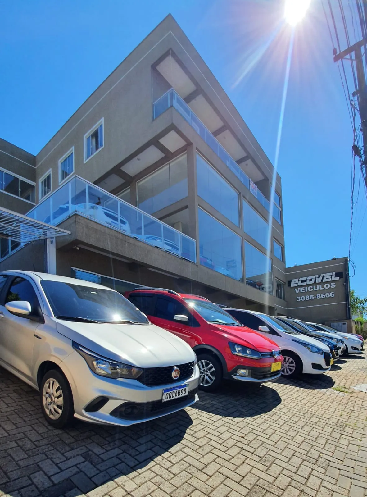 Fachada da loja Veículos à venda em Ecovel Veiculos - Ponta Grossa - PR | Mobiauto