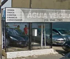 Fachada da loja  AGUIA VEICULOS & MOTOS - Araras - SP