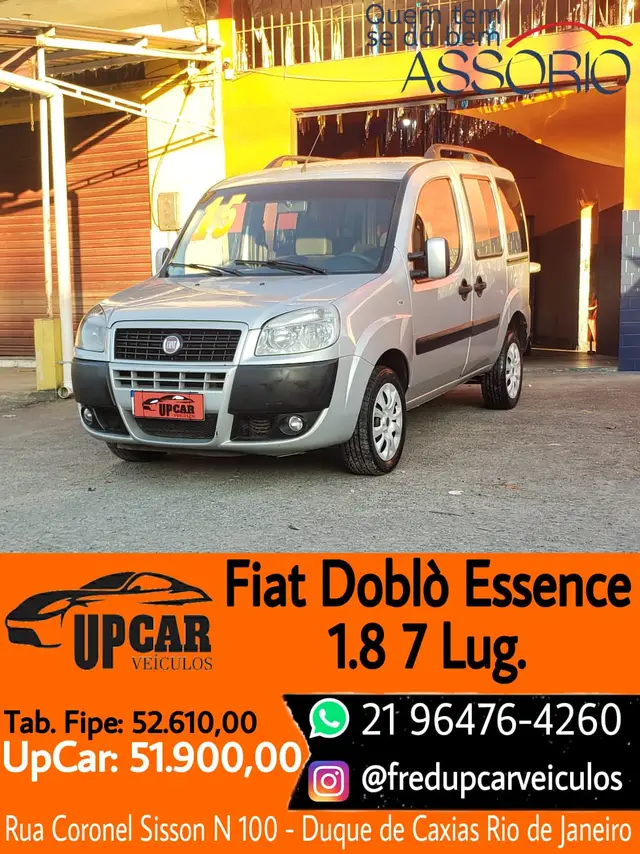 Carro Fiat Doblò 2015 Essence 1.8 16V (Flex)