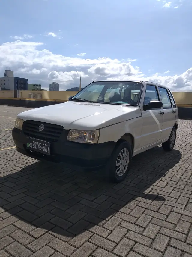 Carro Fiat Uno Mille 2008 Fire 1.0 (Flex)