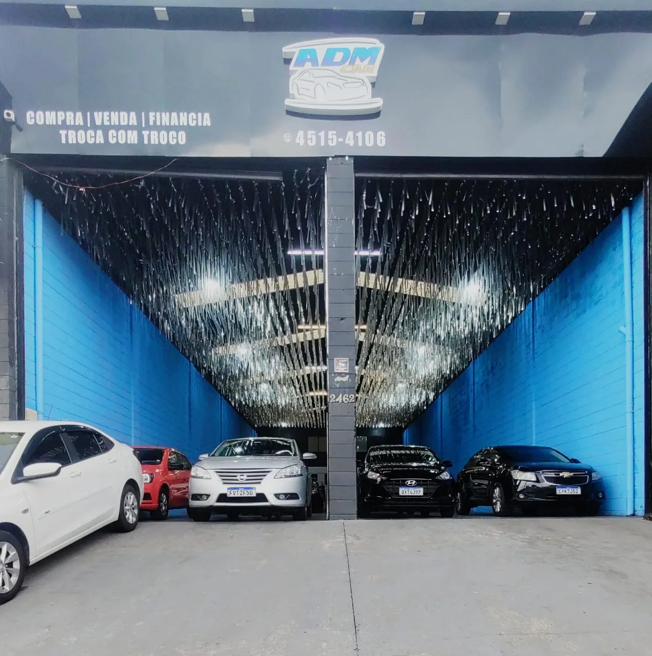 Fachada da loja Adm Car - Ribeirão Pires - SP