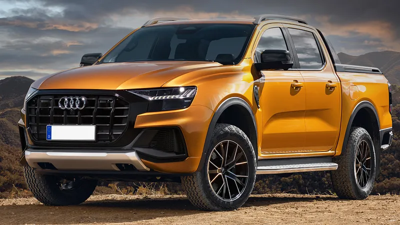 Audi estuda lançar picape que pode ter corpo de Amarok e alma de Ford