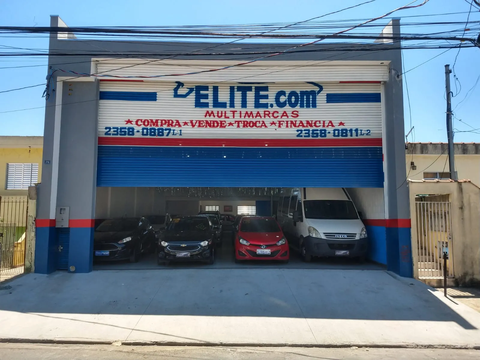 Fachada da loja Veículos à venda em Elite Com - Guarulhos - SP