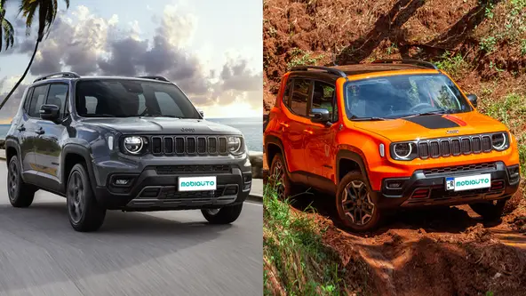 Embora ambas tenham tração 4x4 e o mesmo preço, a Trailhawk está mais preparada para o off-road, enquanto a S é mais urbana e sofisticada 