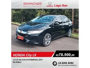 Honda City 2017 LX 1.5 CVT (Flex)