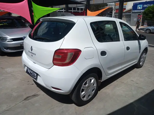 Carro Renault Sandero 2018 Authentique 1.0 12V SCe (Flex)