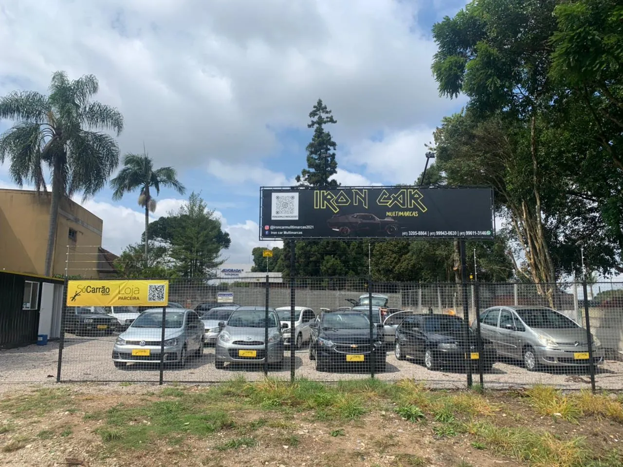 Fachada da loja Iron Car Multimarcas - Curitiba - PR