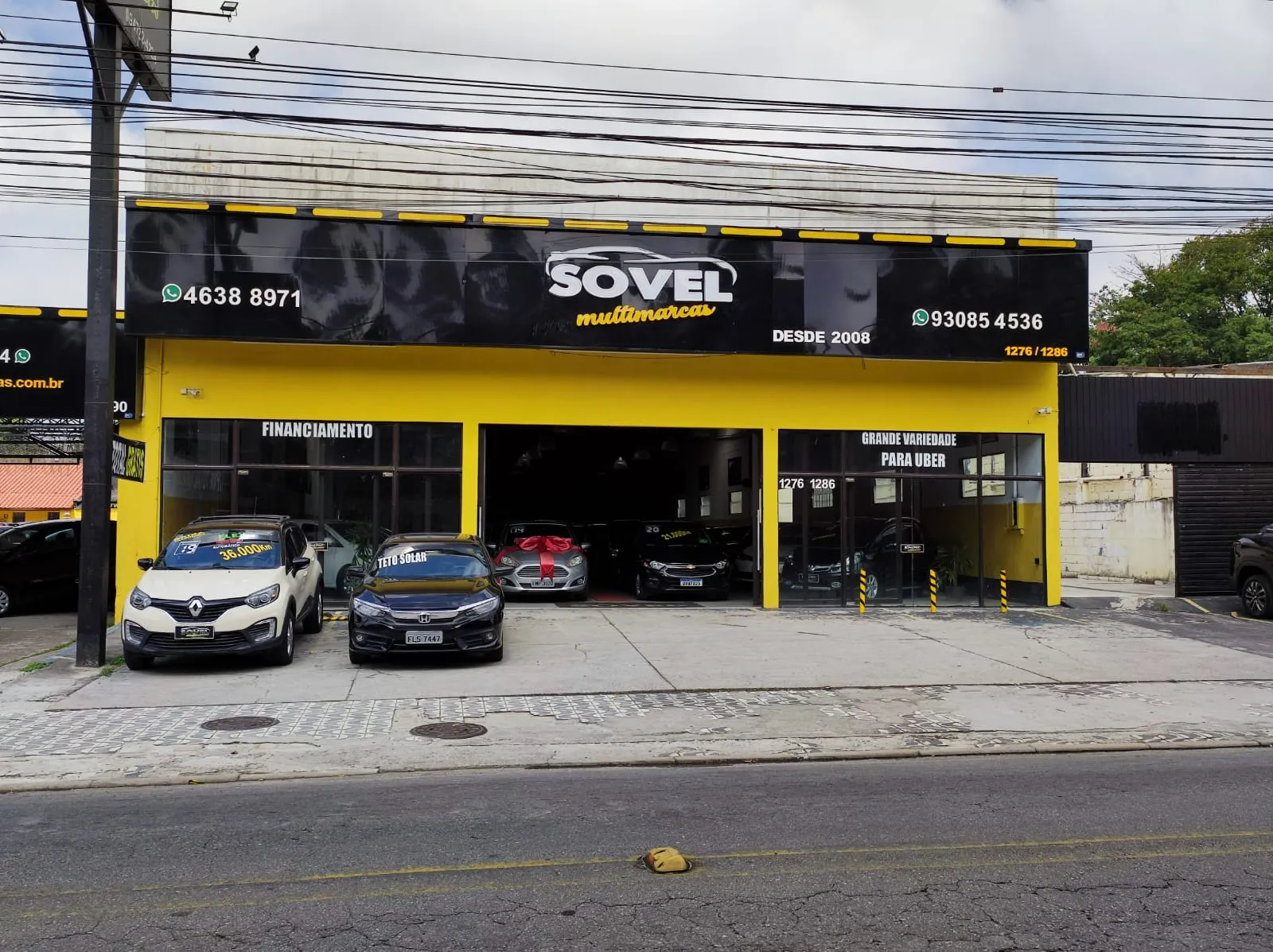 Fachada da loja Veículos à venda em Sovel Multimarcas - Poá - SP | Mobiauto