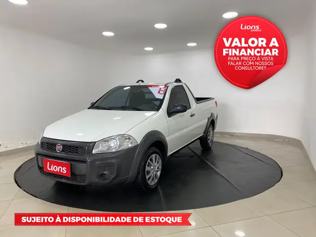 Carro Fiat Strada 2018 Hard Working 1.4 (Flex) (Cabine Simples)