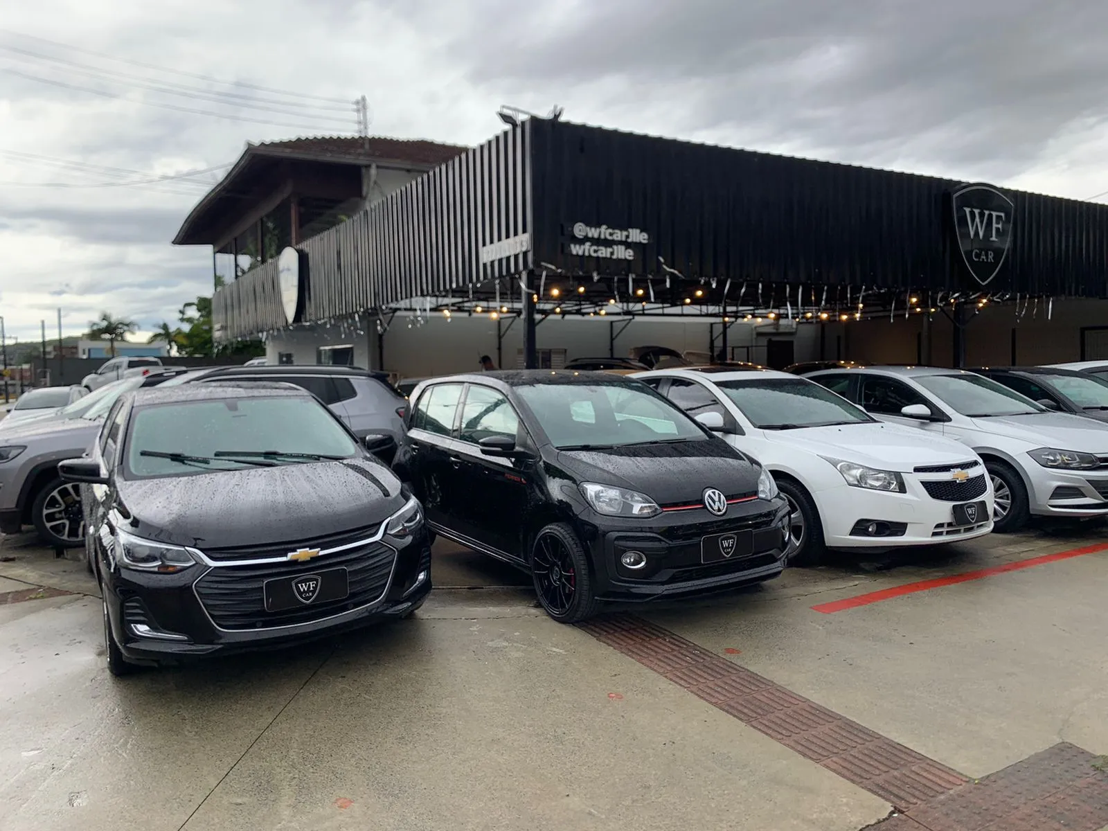 Fachada da loja WF CAR - Joinville - SC
