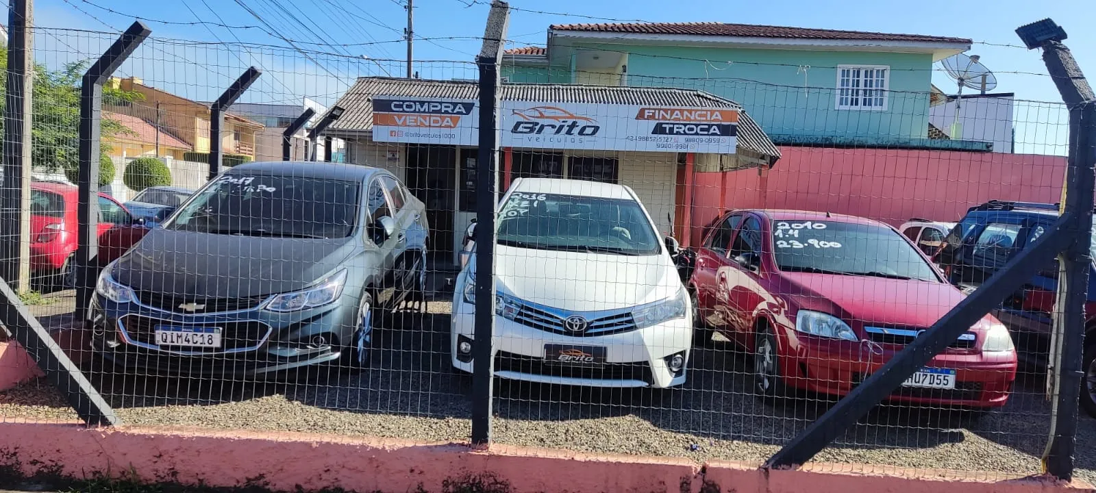 Fachada da loja Veículos à venda em BRITO VEICULOS - União da Vitória - PR