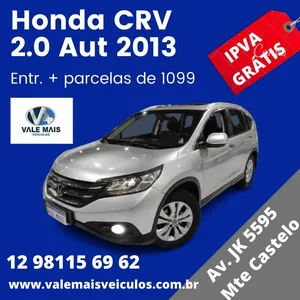Honda CR-V 2013 EXL 2.0 16v 4x2 Flexone (Aut)