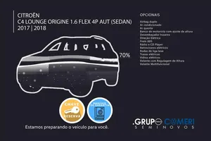 Citroën C4 Lounge 2018 Origine 1.6 THP (Flex) (Aut)