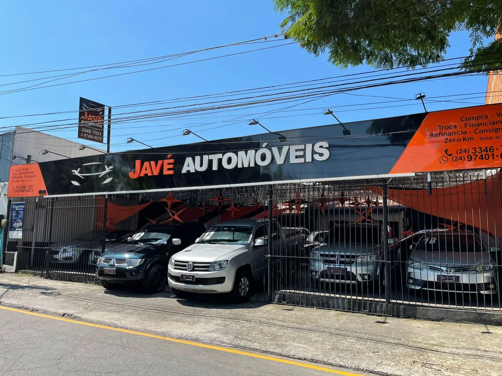 Fachada da loja Veículos à venda em SFC - COMERCIO E LOCACAO DE VEICULOS LTDA - Volta Redonda - RJ | Mobiauto