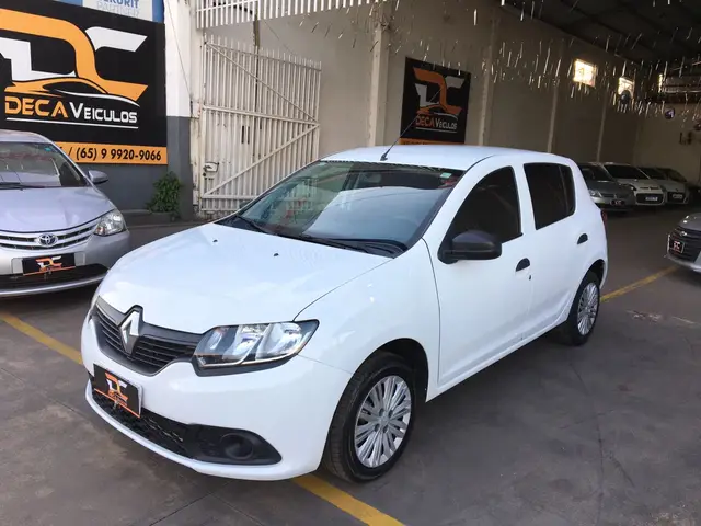 Carro Renault Sandero 2018 Authentique 1.0 12V SCe (Flex)