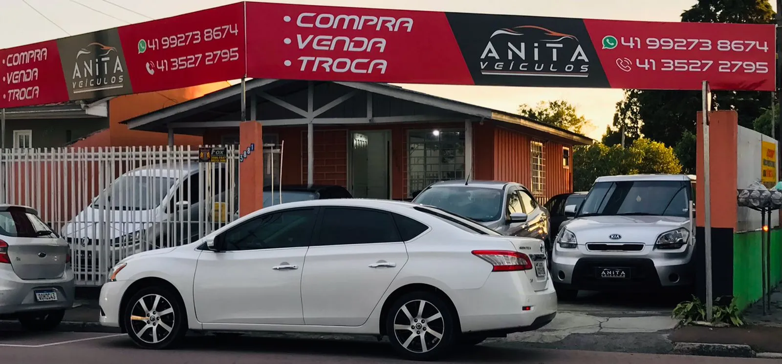 Fachada da loja Veículos à venda em ANITA VEÍCULOS - CURITIBA - Curitiba - PR | Mobiauto