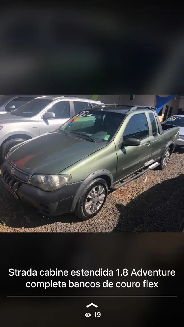 Carro Fiat Strada 2006 Adventure 1.8 8V (Flex) (Cabine Estendida)