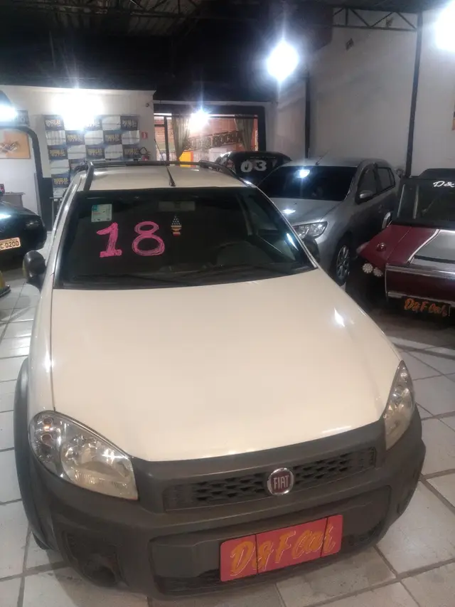 Carro Fiat Strada 2018 Hard Working 1.4 (Flex) (Cabine Estendida)