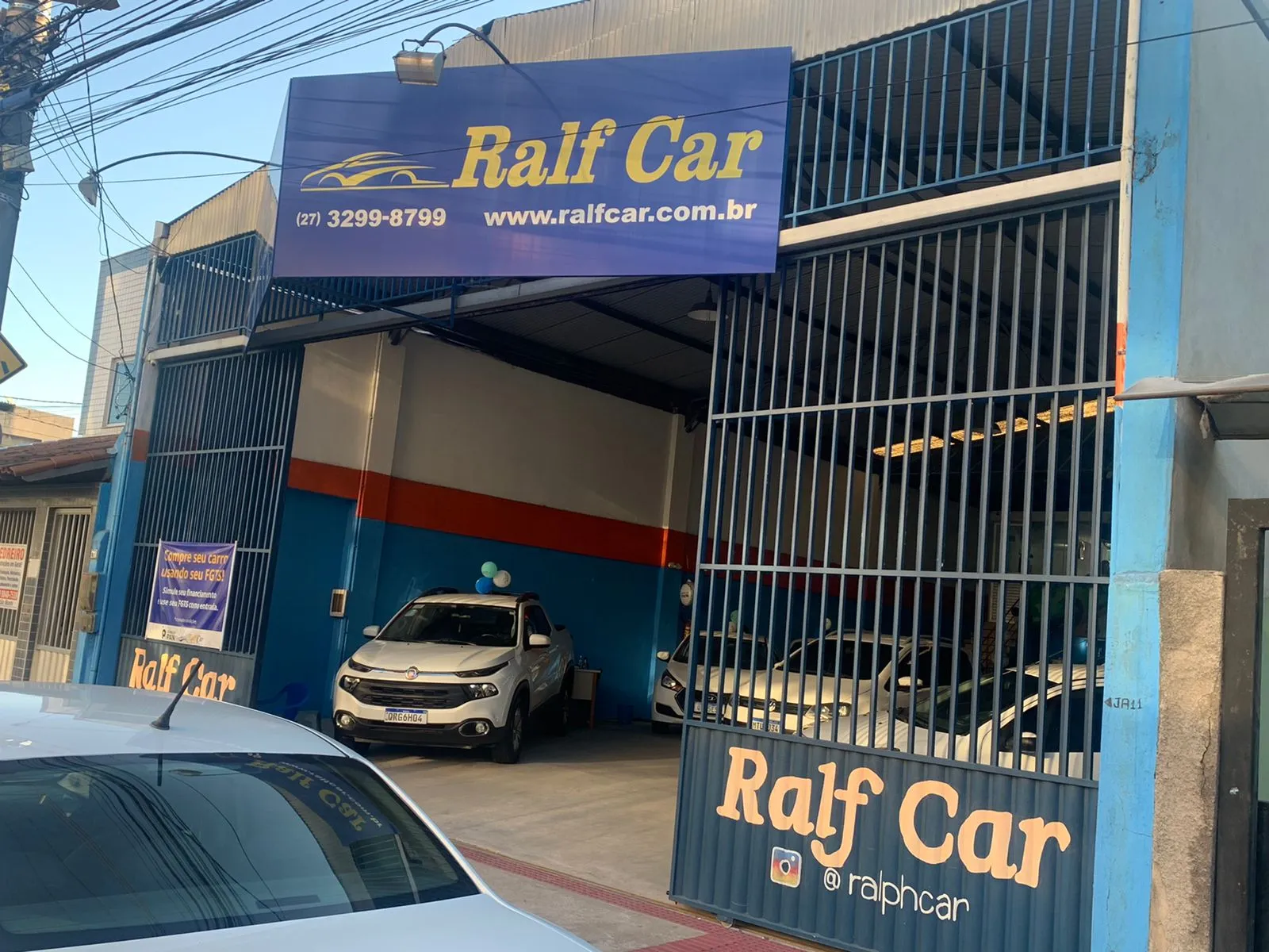 Fachada da loja Ralf Car  - Vila Velha - ES