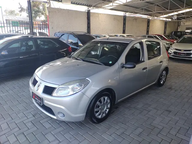 Carro Renault Sandero 2009 Authentique 1.6 8V Hi-Torque (flex)