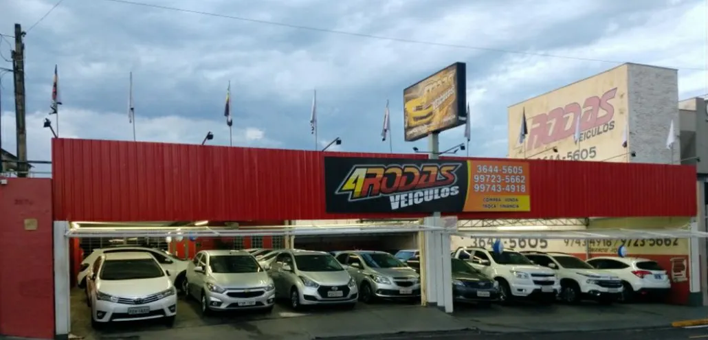 Fachada da loja 4 RODAS VEICULOS BIRIGUI - Birigüi - SP