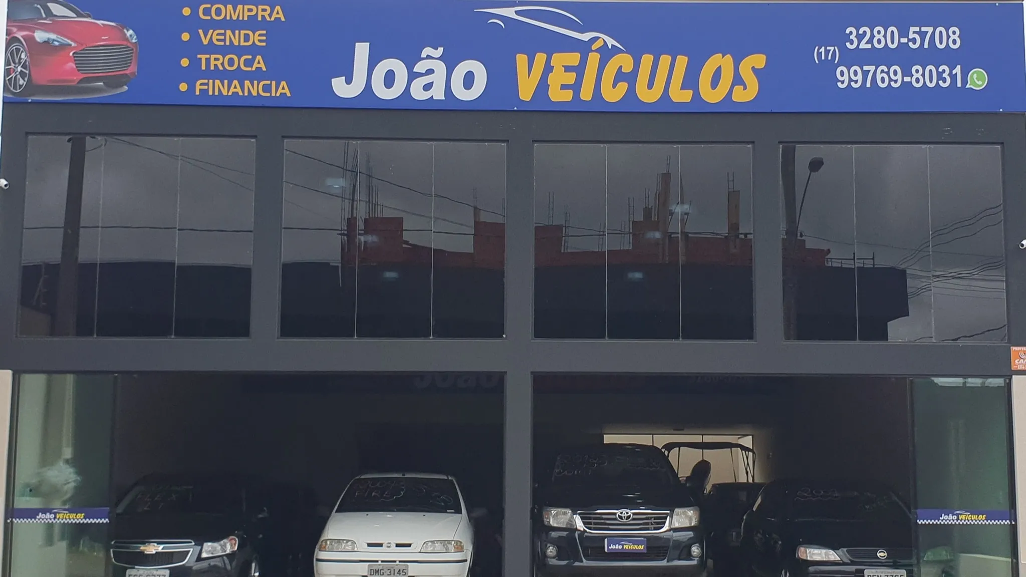 Fachada da loja Veículos à venda em Joao Veiculos Olimpia - Olímpia - SP | Mobiauto