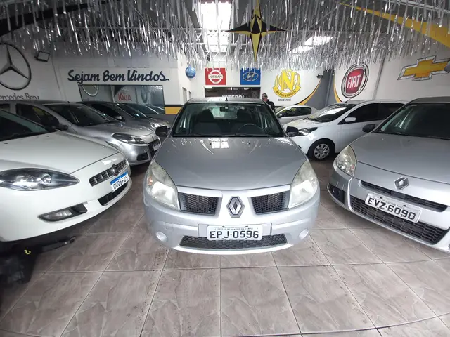 Carro Renault Sandero 2010 Authentique 1.0
