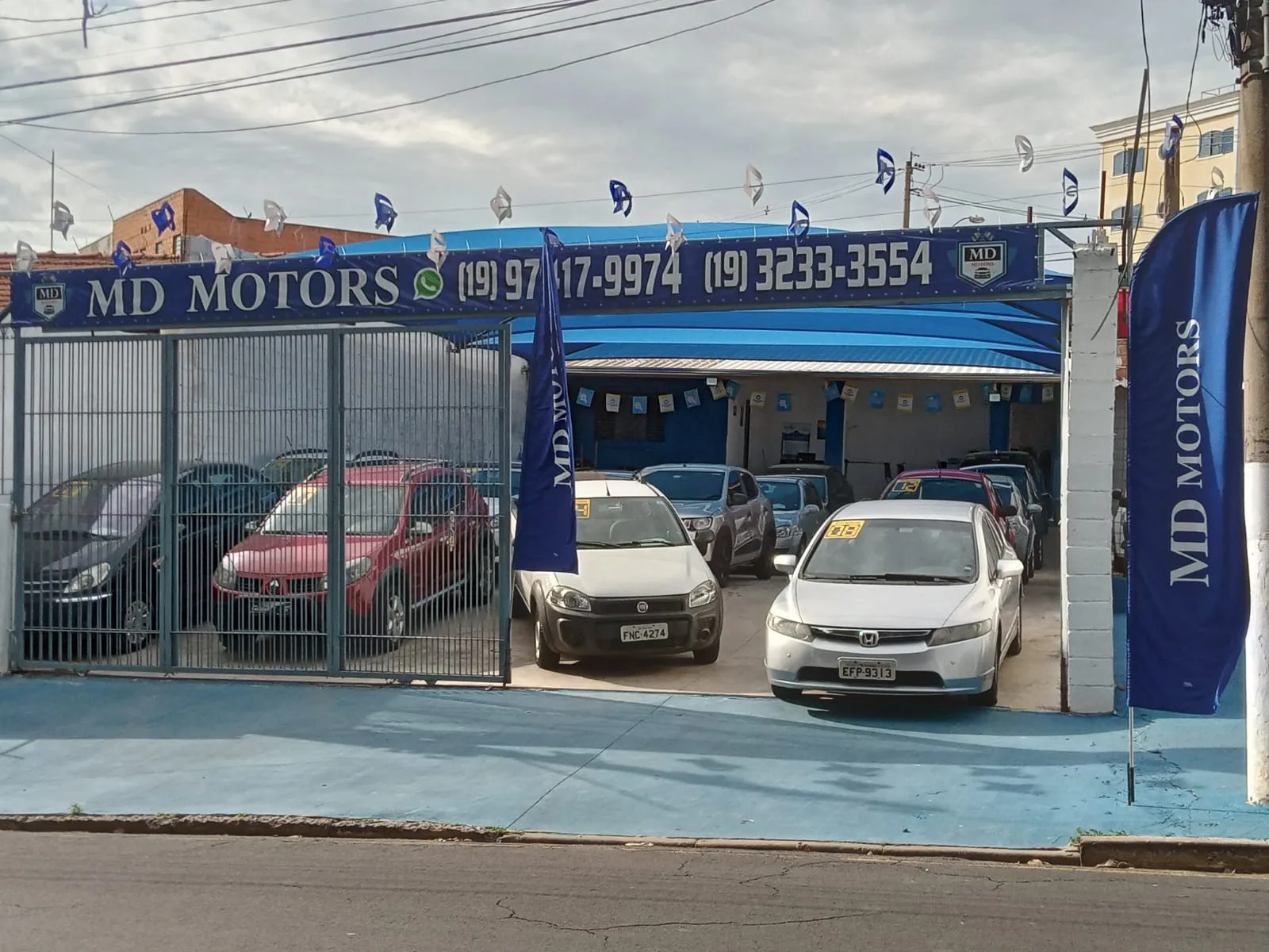 Fachada da loja MD MOTORS (CAMPINAS) - Campinas - SP