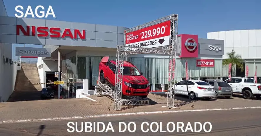 Fachada da loja Veículos à venda em Saga Nissan - Colorado - Brasília - DF | Mobiauto