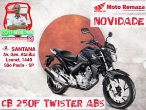 Honda CB Twister 2022 250F (ABS) Cinza fosco