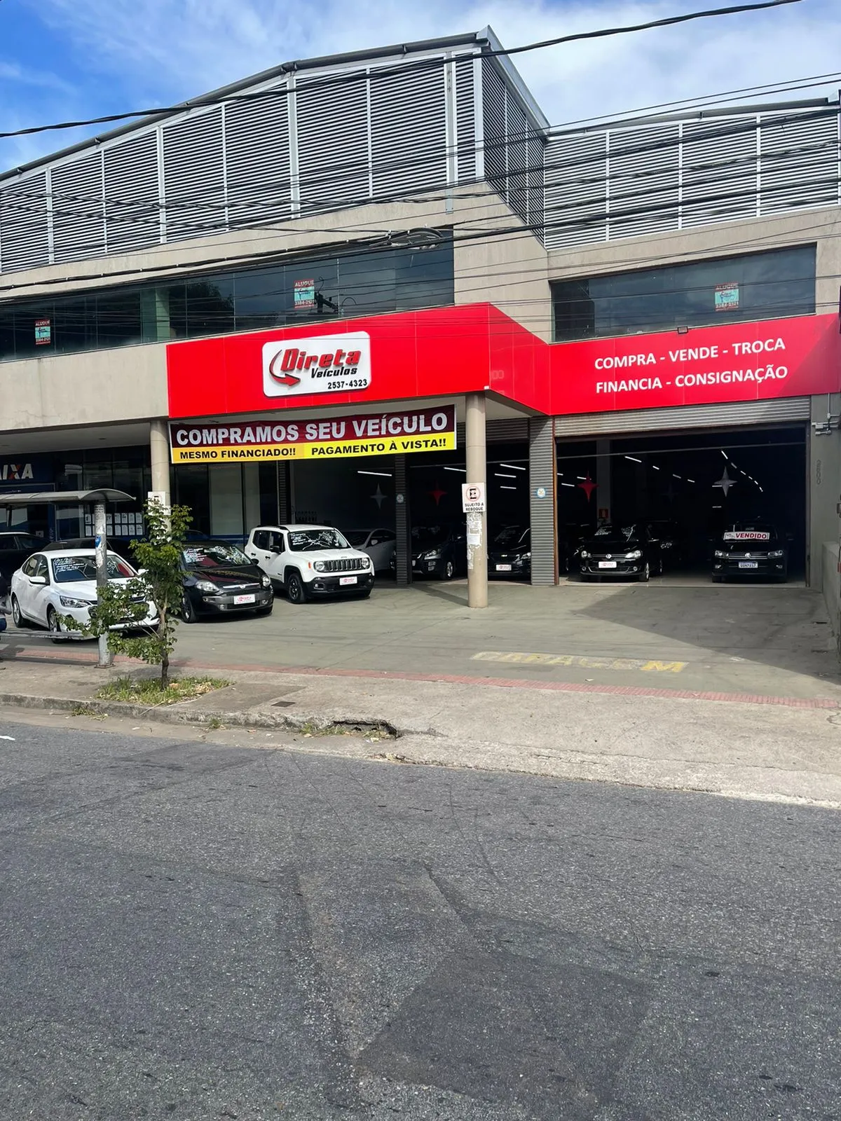 Fachada da loja Veículos à venda em PEG COMERCIO DE VEICULOS LTDA - Belo Horizonte - MG | Mobiauto