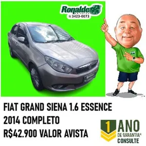 Fiat Grand Siena 2014 Essence 1.6 16V (Flex)