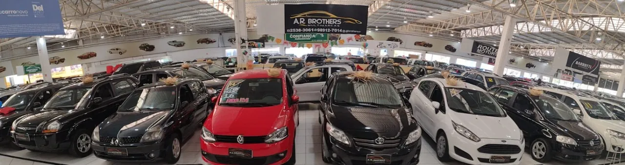 Fachada da loja Veículos à venda em A R BROTHERS MULTIMARCAS - São Paulo - SP | Mobiauto