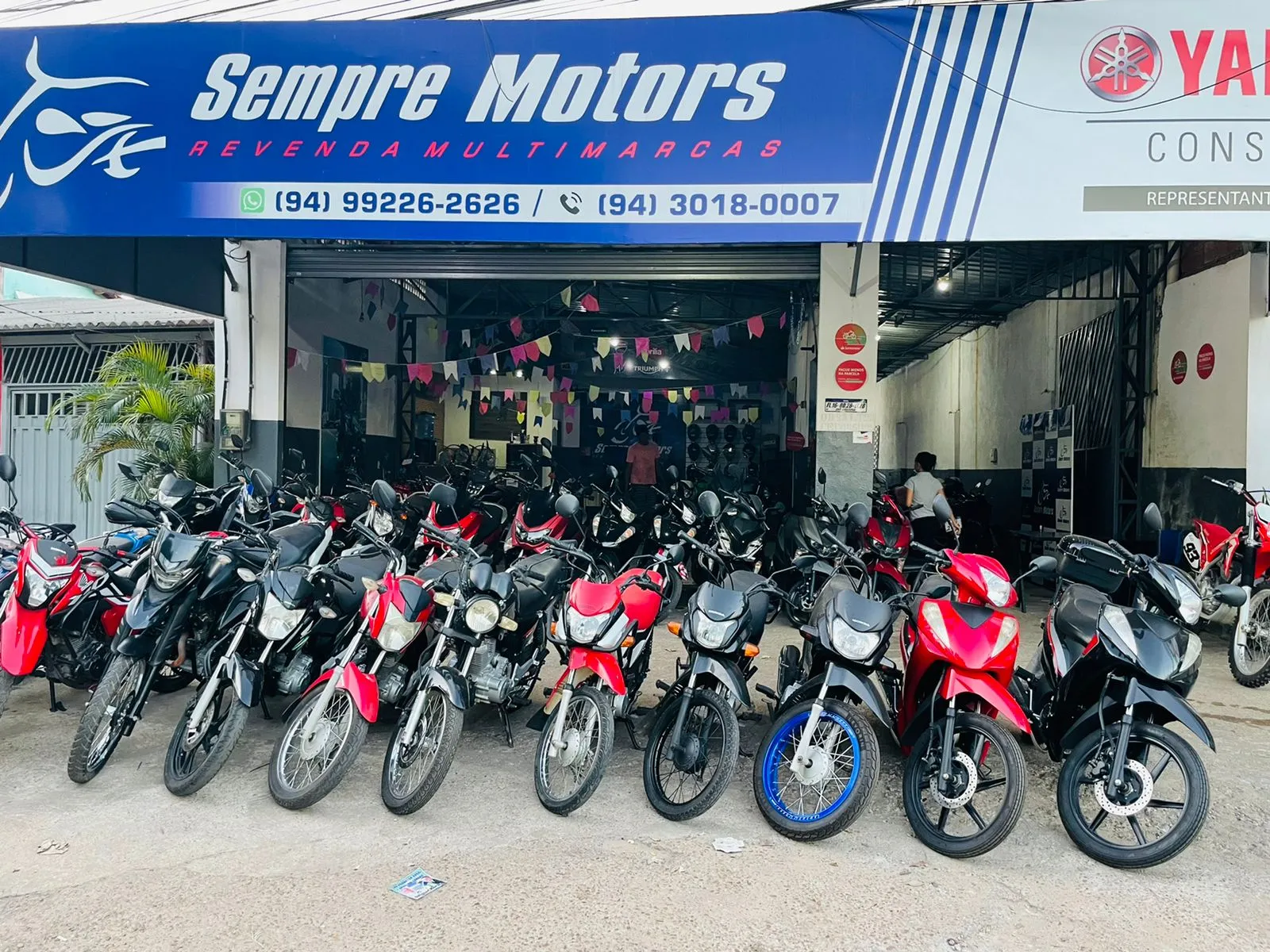 Fachada da loja SEMPRE MOTORS - Marabá - PA
