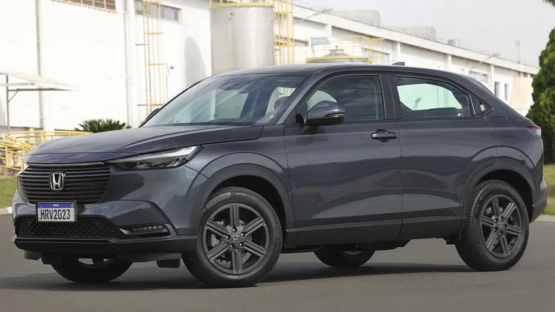 Novo Honda HR-V chega em agosto só com motor do City. Turbo vem depois