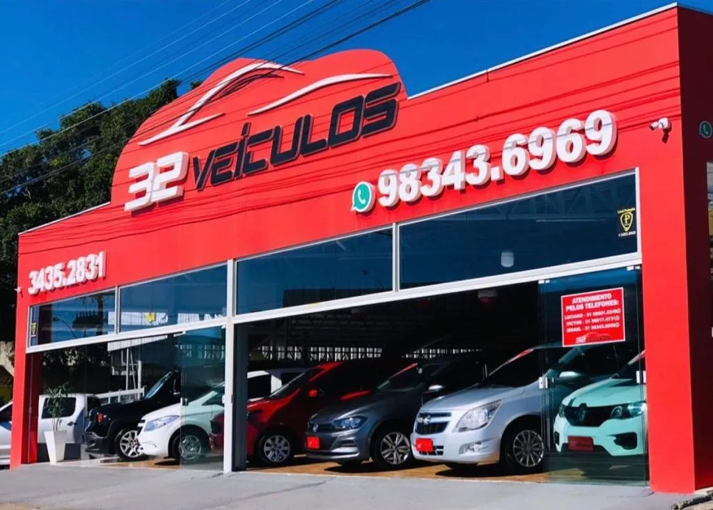 Fachada da loja 32 Veiculos - Viamão - RS
